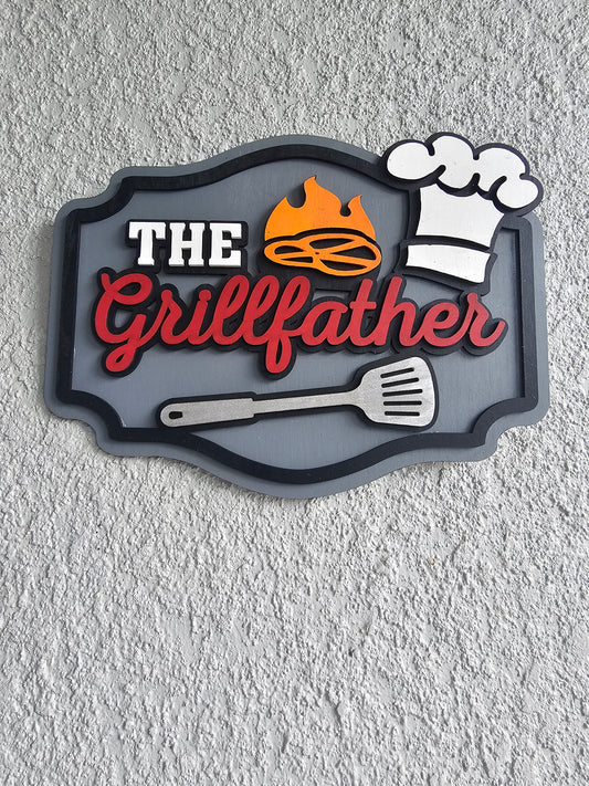 The Grillfather sign