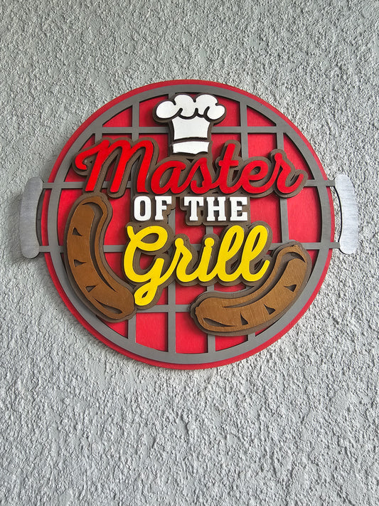 Master of the Grill sign